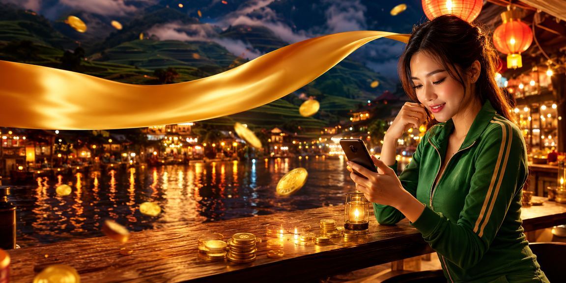 Người chơi tại chợ đêm Sapa nhận cashback khi chơi game mới trên điện thoại